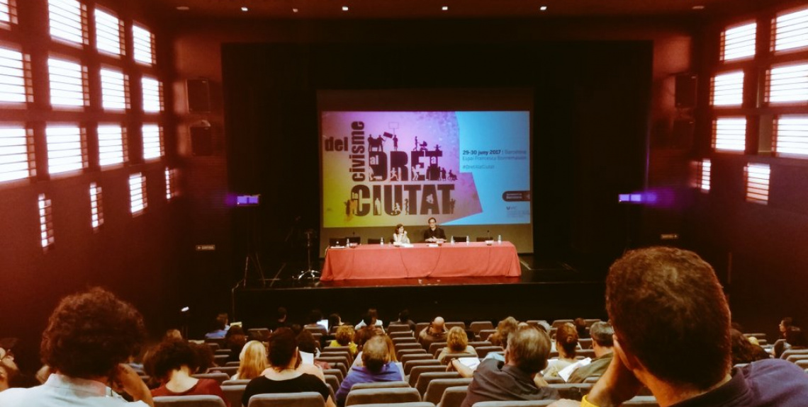 The city of Barcelona debates around direct democracy and the Right to the City