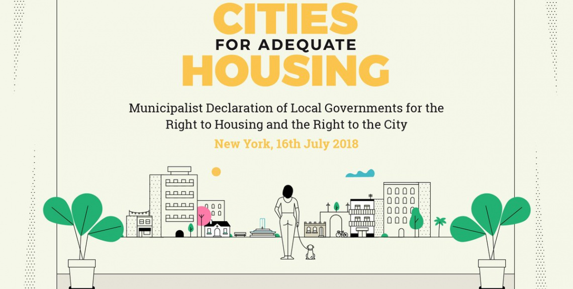 Cities for Adequate Housing: a call for action to ensure the right to housing