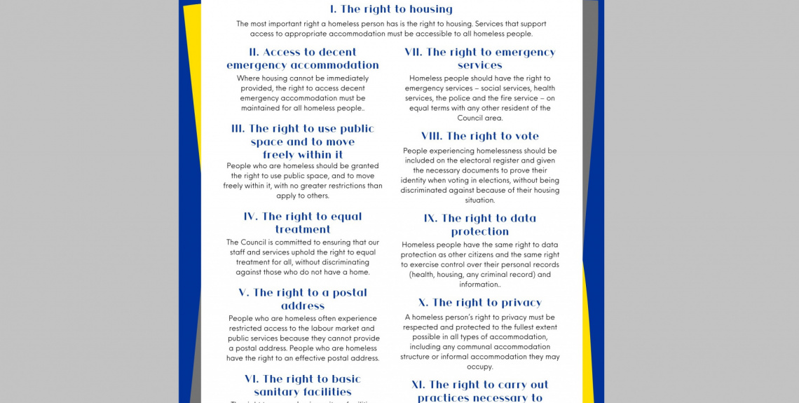 Homeless Bill of Rights 