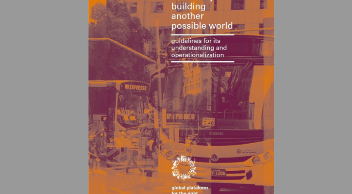 The Right to the City: Building another possible world (2016)