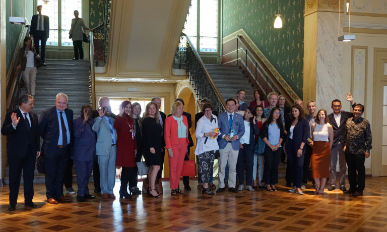 Picture of the meeting's participants'.