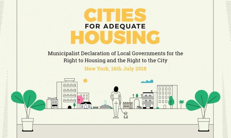 Cities for Adequate Housing: a call for action to ensure the right to housing