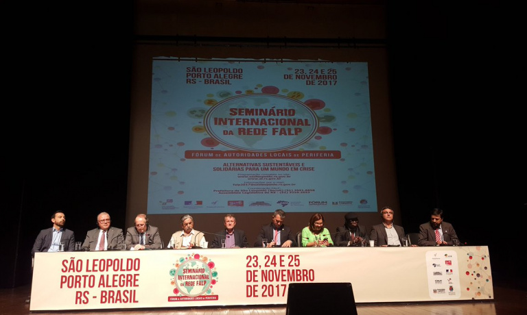 The peripheries of the world call to build metropolitan areas from the bottom-up: Seminar of the FALP network (Porto Alegre and São Leopoldo)