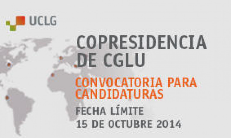 Convocatoria a Candidaturas: Copresidencia de Ciudades y Gobiernos Locales Unidos